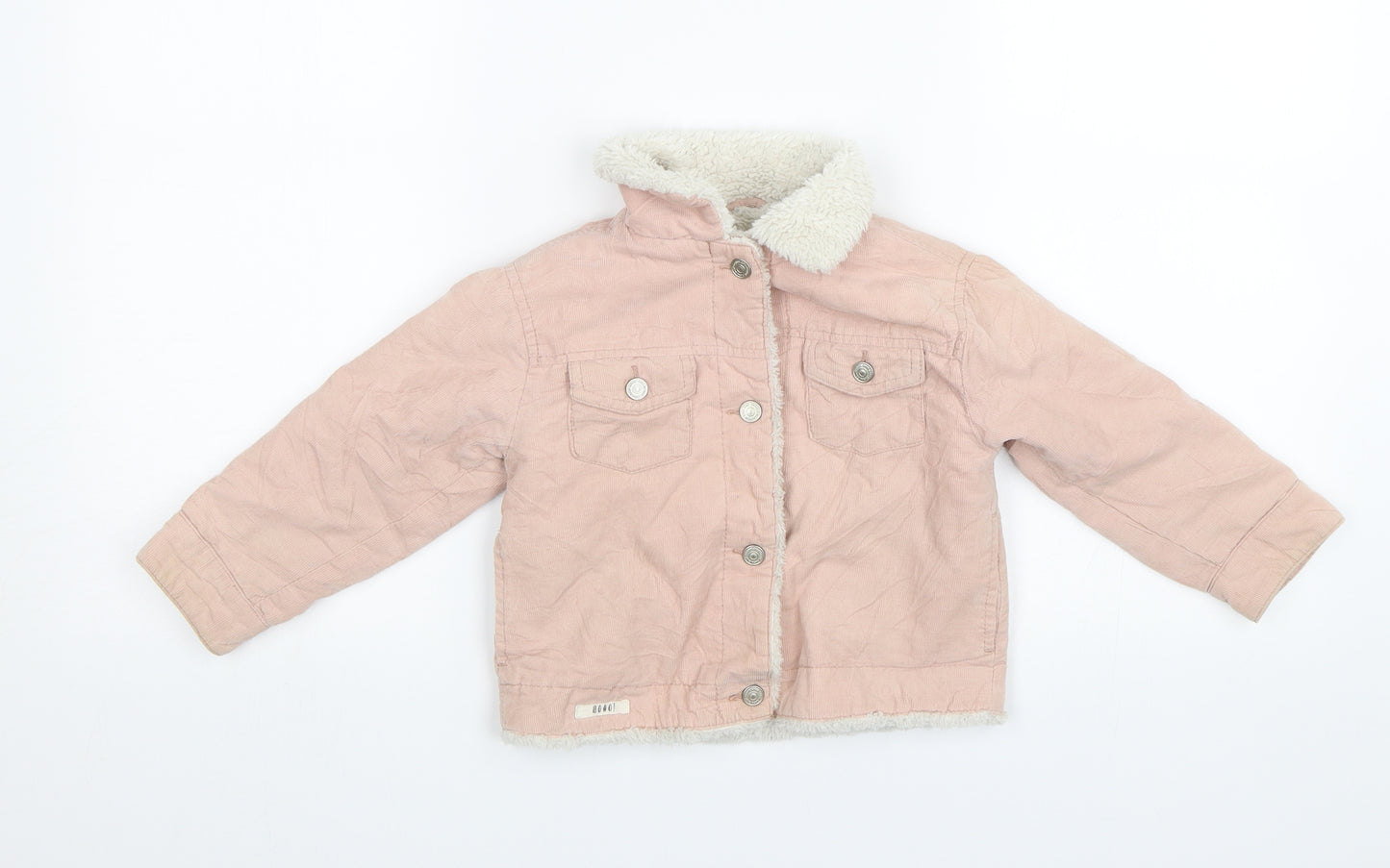 Zara Girls Pink   Jacket  Size 2-3 Years