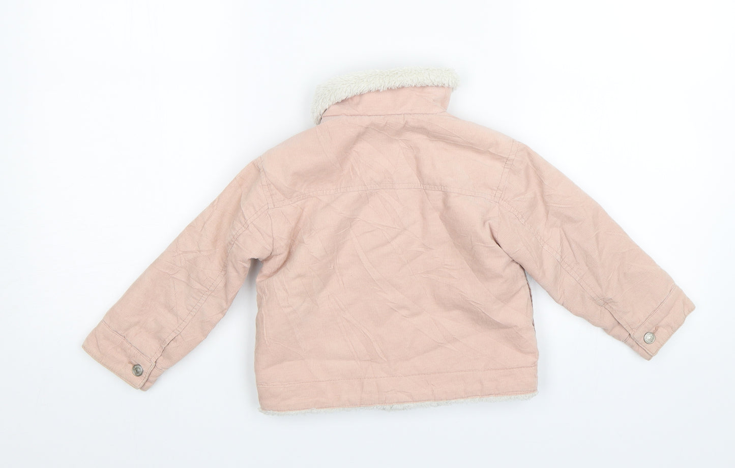 Zara Girls Pink   Jacket  Size 2-3 Years