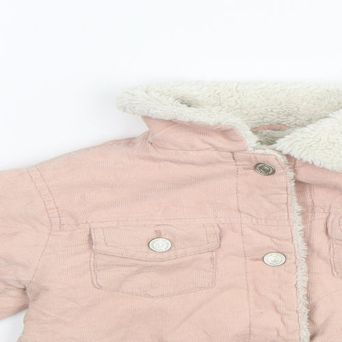 Zara Girls Pink   Jacket  Size 2-3 Years