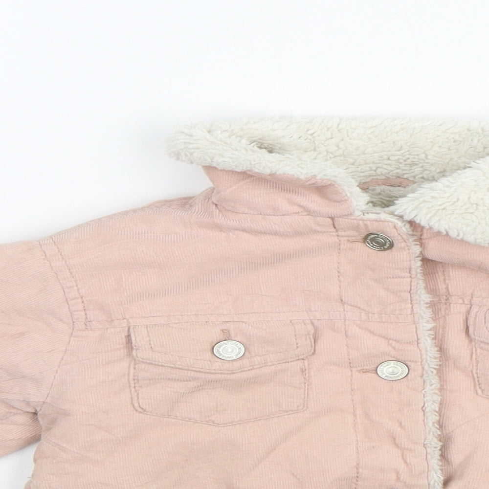Zara Girls Pink   Jacket  Size 2-3 Years