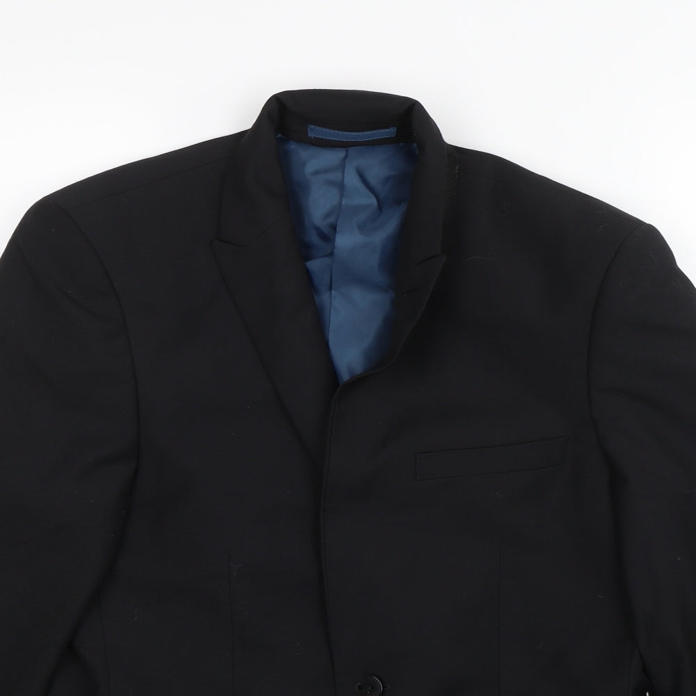 Burton Mens Black   Jacket Blazer Size 36