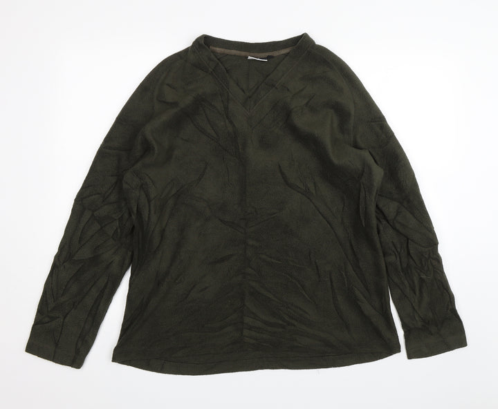 F&F Mens Green Pullover Jumper Size M