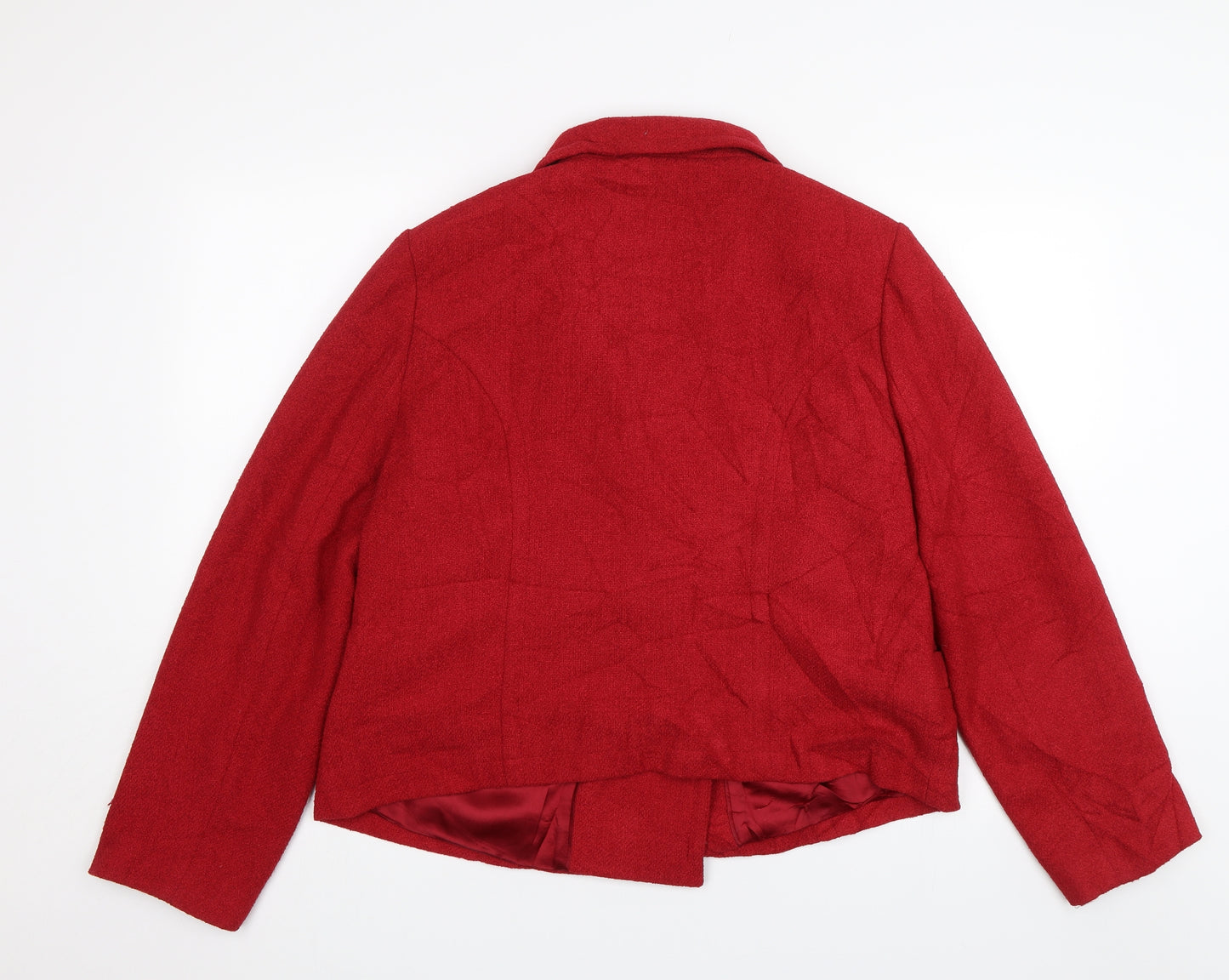 Planet Womens Red   Jacket  Size 16