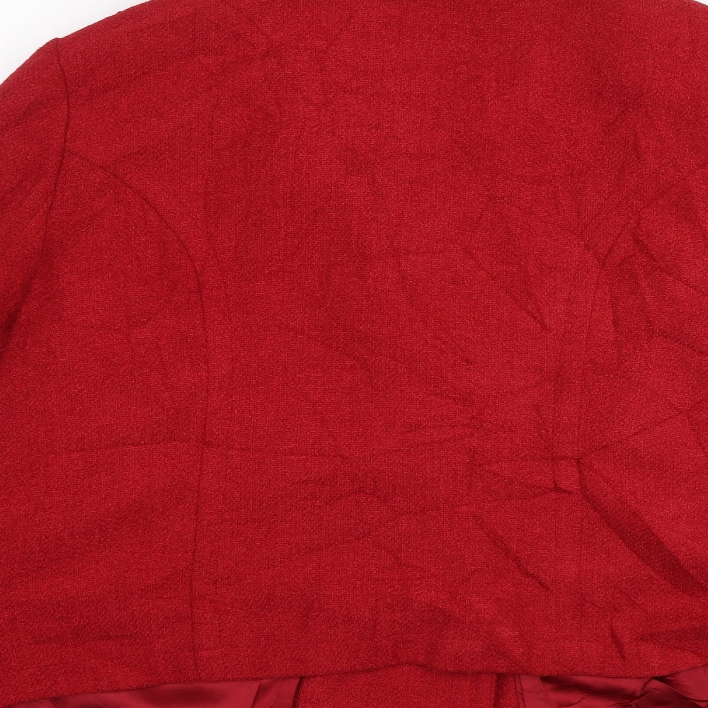 Planet Womens Red   Jacket  Size 16