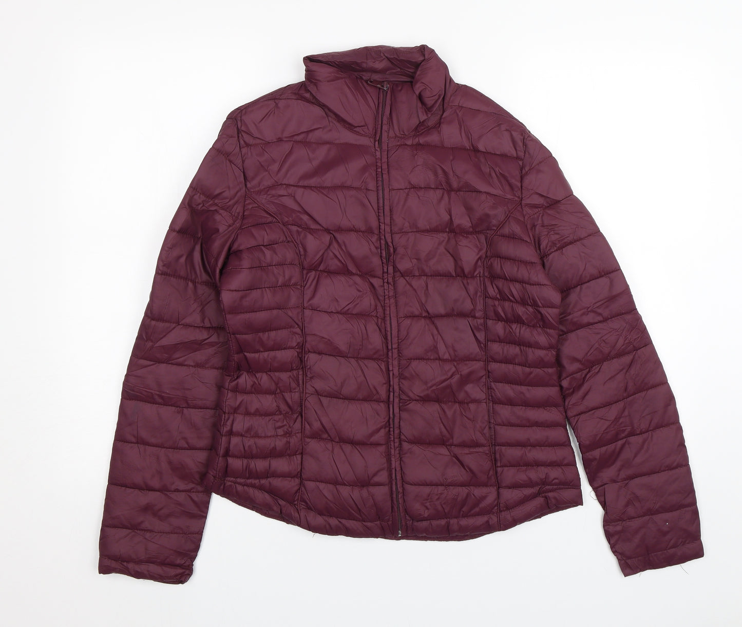 Atmosphere Womens Purple   Quilted Jacket Size M