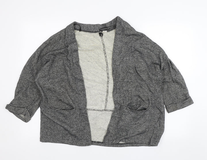 Divided Womens Grey Cardigan Jumper Size S