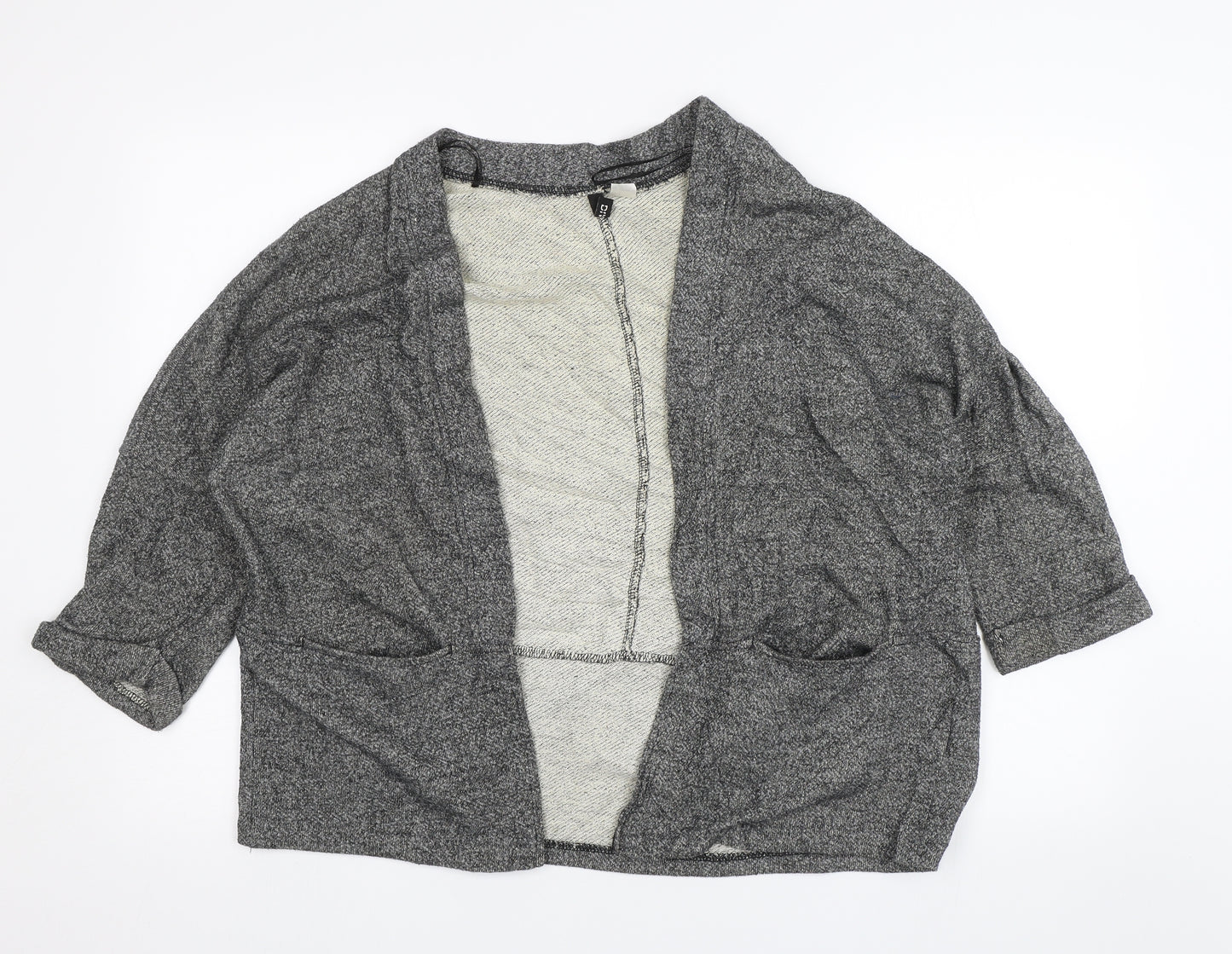 Divided Womens Grey   Cardigan Jumper Size S