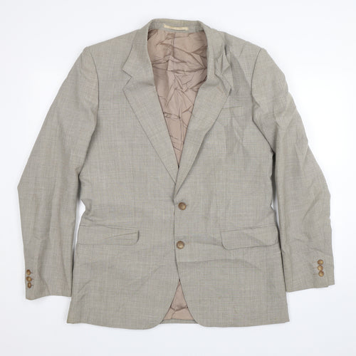 House of Fraser Mens Beige   Jacket Blazer Size 40