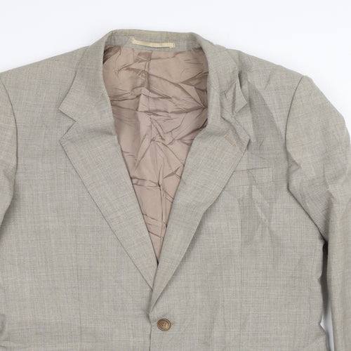 House of Fraser Mens Beige   Jacket Blazer Size 40