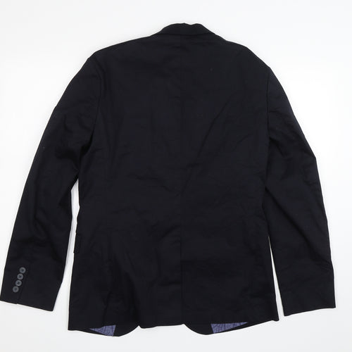 M&S Mens Blue   Jacket Blazer Size 38