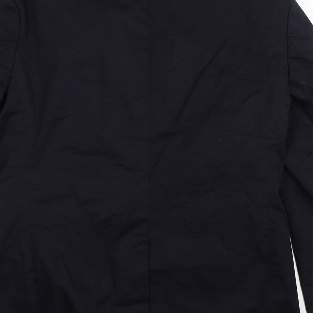 M&S Mens Blue   Jacket Blazer Size 38