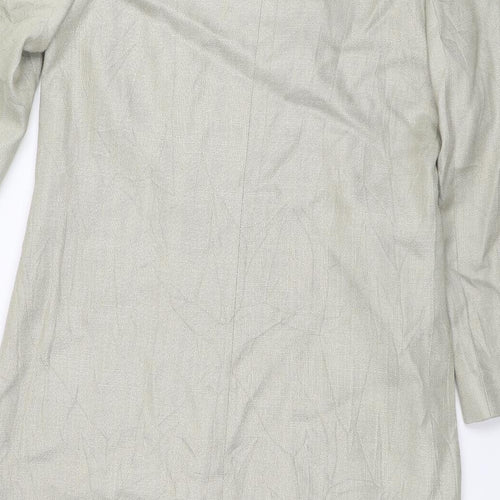 Jaeger Womens Green   Overcoat Jacket Size 14