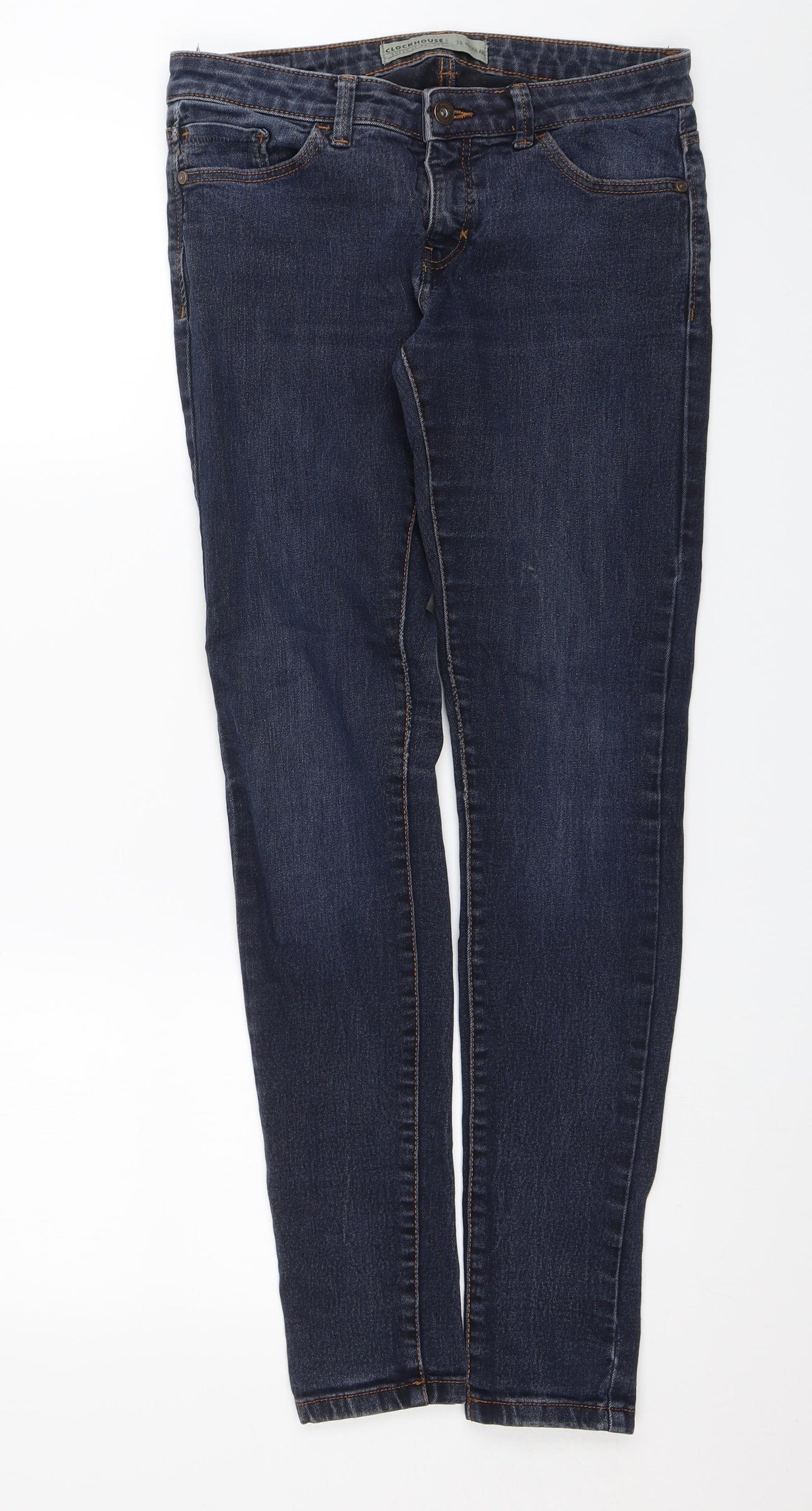Clockhouse Womens Blue   Skinny Jeans Size 10 L30 in