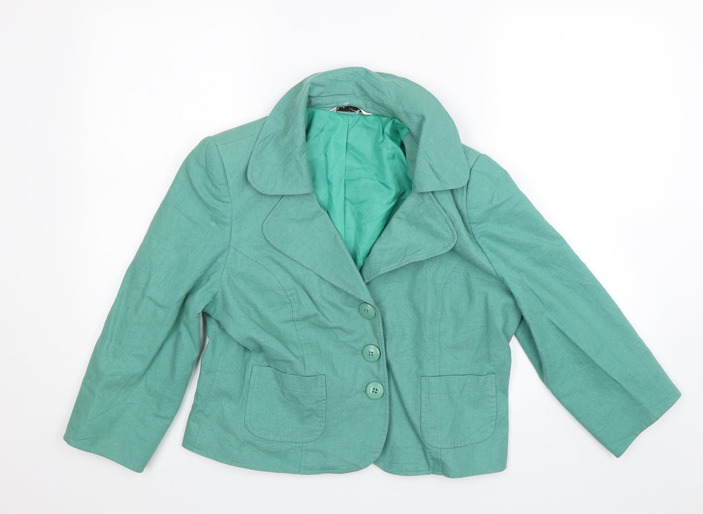 BHS Womens Green   Jacket  Size 14