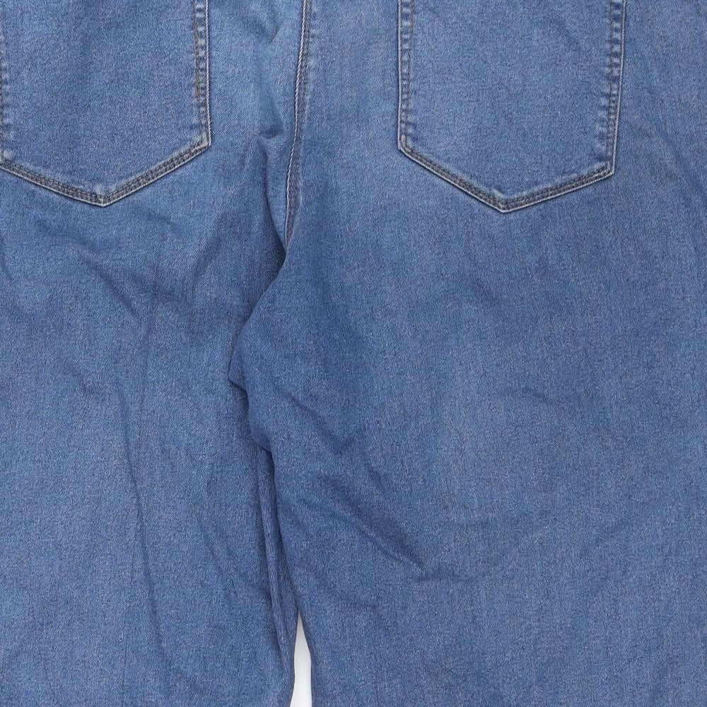 BHS Womens Blue   Cropped Jeans Size 20 L20 in