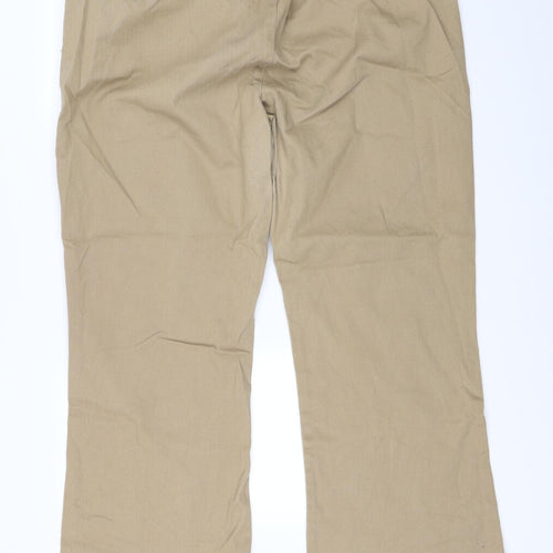 In Denim Womens Brown   Chino Trousers Size 22 L29 in