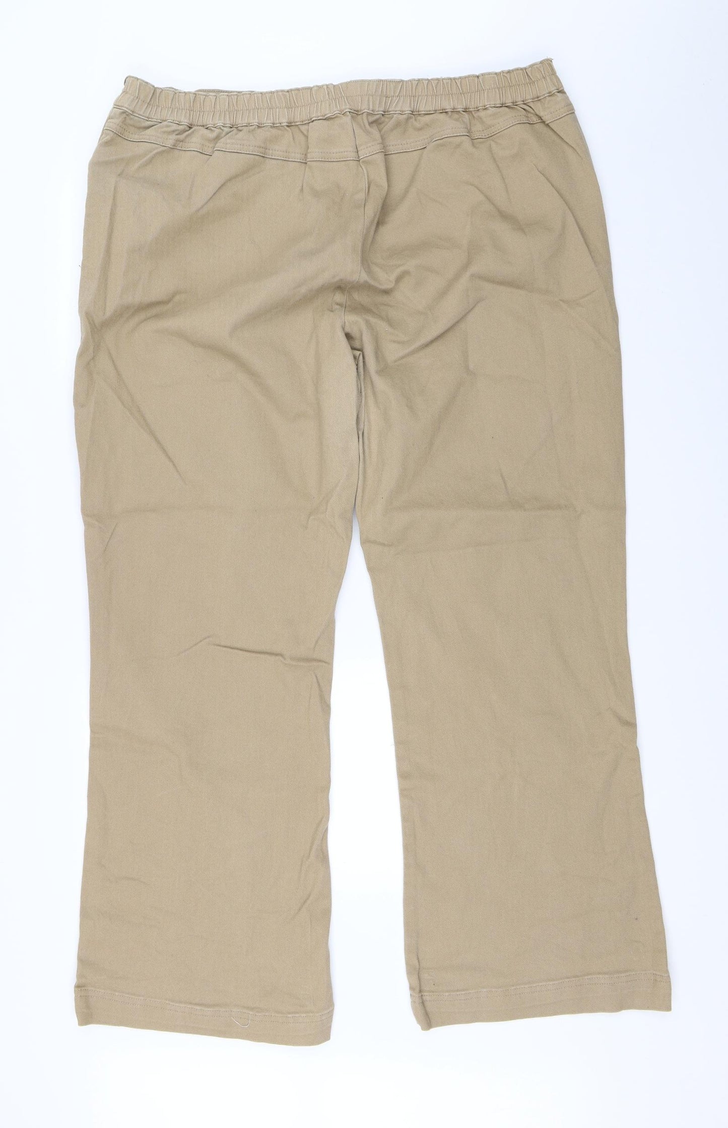 In Denim Womens Brown   Chino Trousers Size 22 L29 in