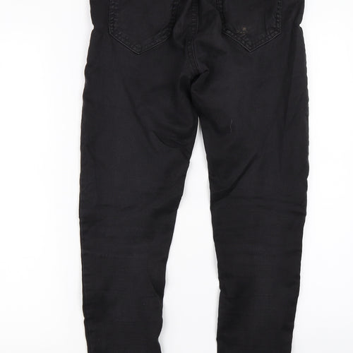 TU Womens Black  Denim Jegging Jeans Size 8 L26 in