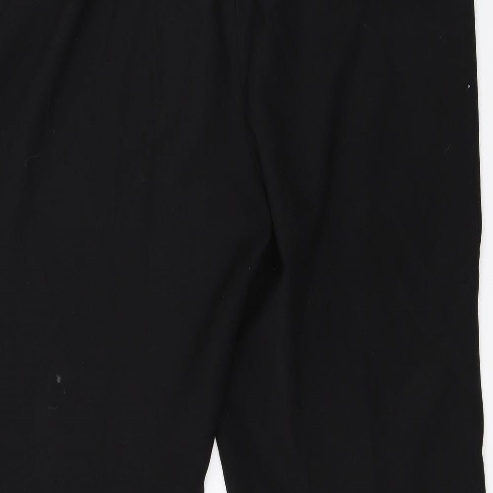 M&Co Womens Black   Dress Pants Trousers Size 16 L27 in