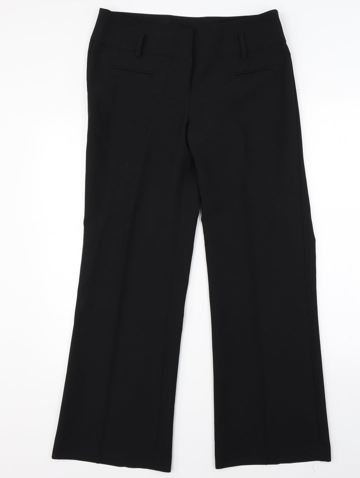 New Look Womens Black Dress Pants Trousers Size 12 L30 in