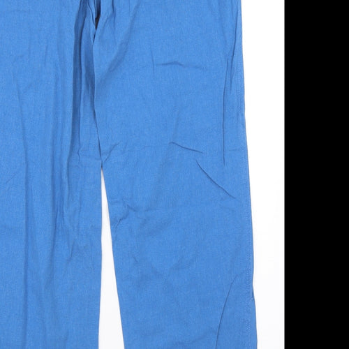 Mia Moda Womens Blue   Trousers  Size 36 in L28 in