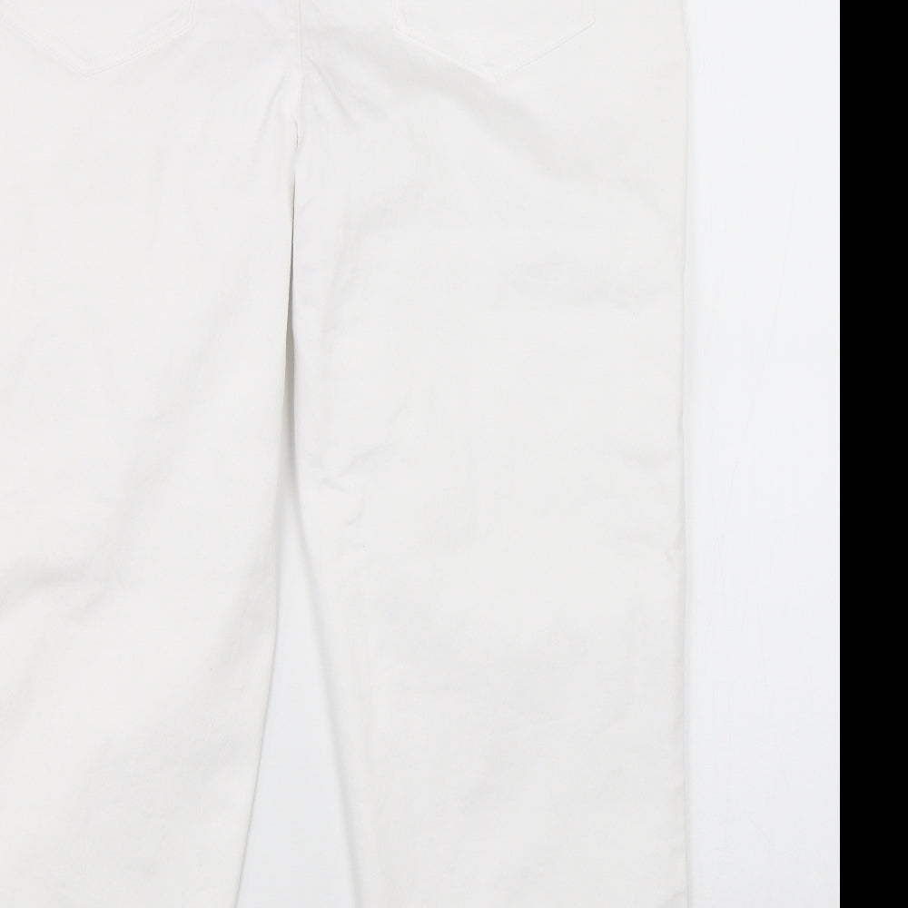 Denim & Co Womens White  Denim Jegging Jeans Size 20 L23 in - cropped