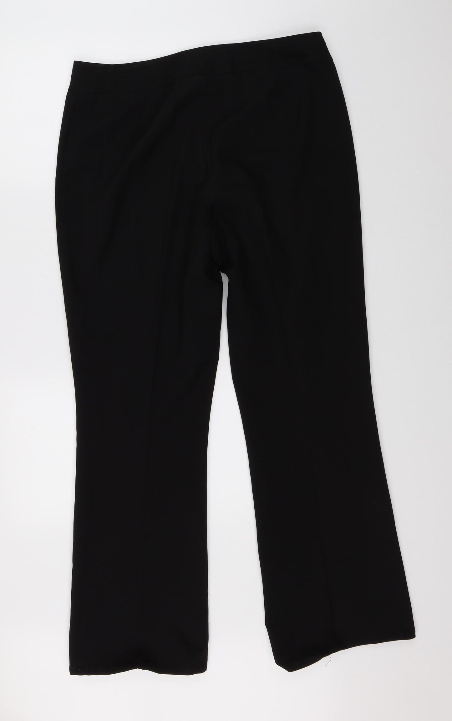 BHS Womens Black   Dress Pants Trousers Size 14 L28 in