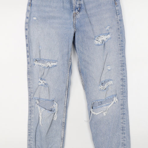 Divided Womens Blue  Denim Skinny Jeans Size 6 L25 in