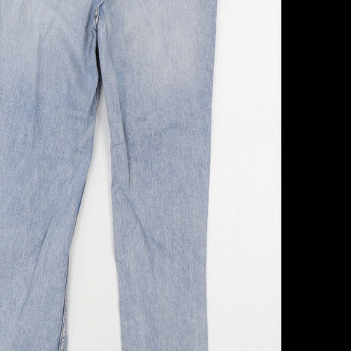 Divided Womens Blue  Denim Skinny Jeans Size 6 L25 in