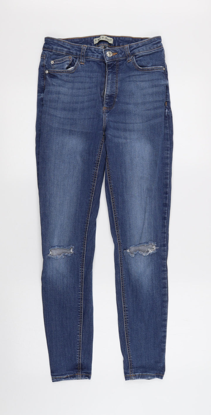 Denim Co Womens Blue Denim Skinny Jeans Size 10 L26 in