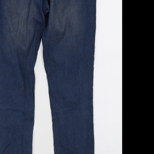 Beloved Womens Blue  Denim Skinny Jeans Size 12 L28 in