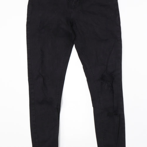 Pull & Bear Womens Black  Denim Skinny Jeans Size 10 L27 in