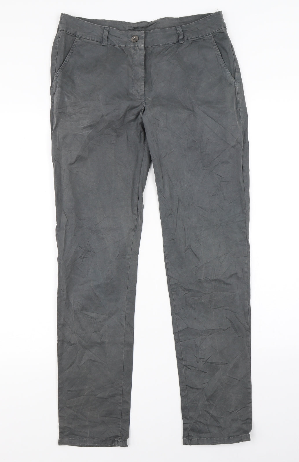Preworn Womens Grey   Cargo Trousers Size L L28 in