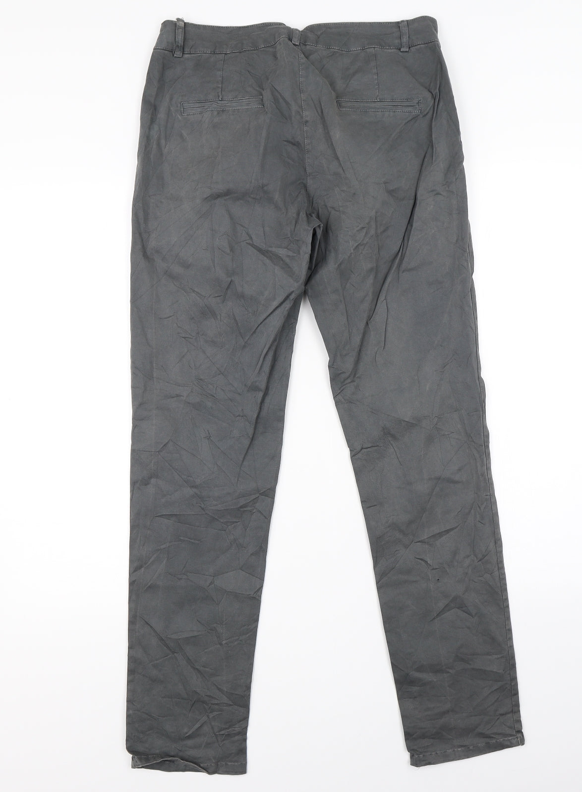 Preworn Womens Grey   Cargo Trousers Size L L28 in