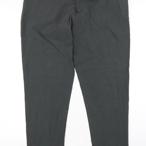 Preworn Womens Grey   Trousers  Size 10 L28 in