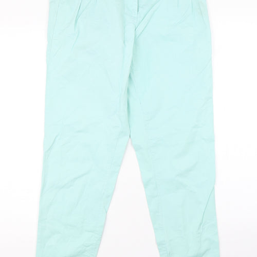 VERO MODA Womens Green   Straight Jeans Size 12 L28 in
