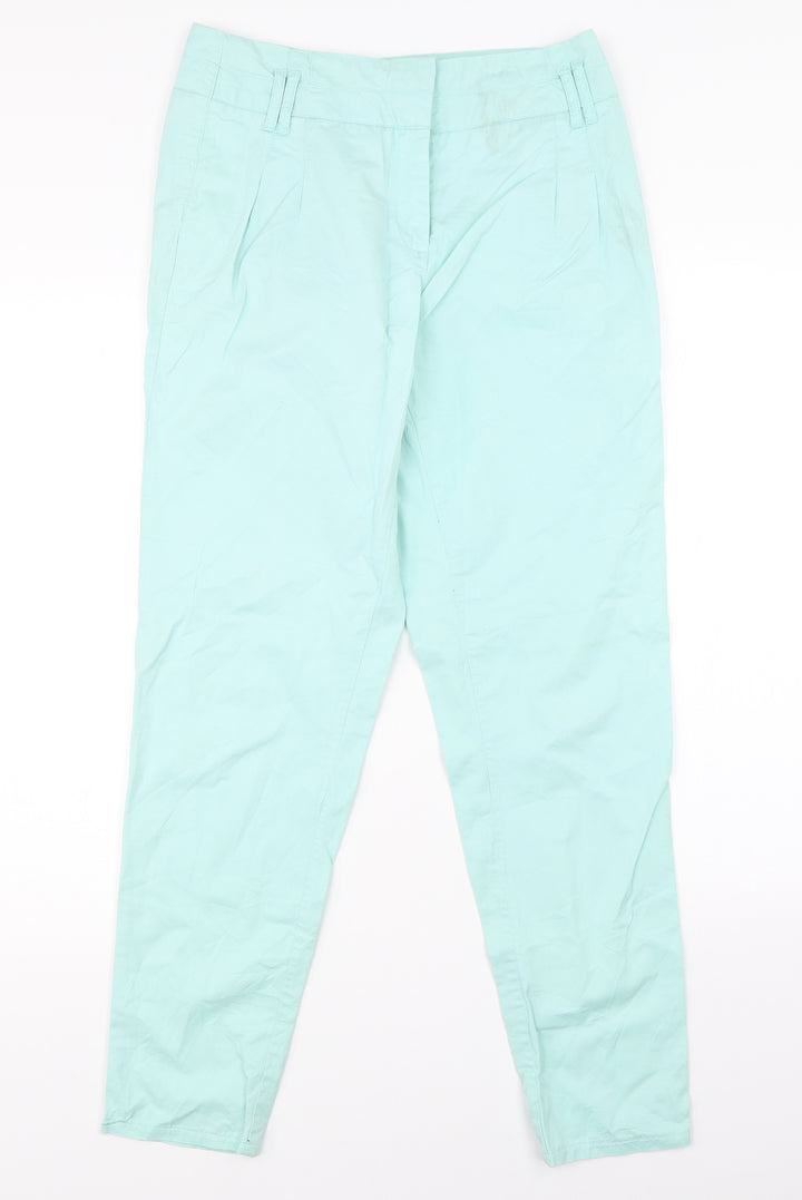 VERO MODA Womens Green   Straight Jeans Size 12 L28 in
