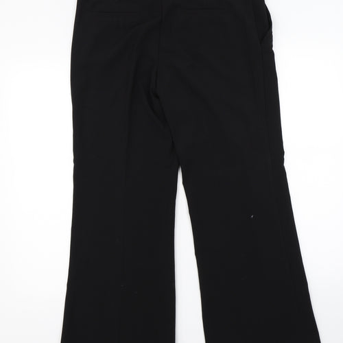 New Look Womens Black   Trousers  Size 12 L26 in