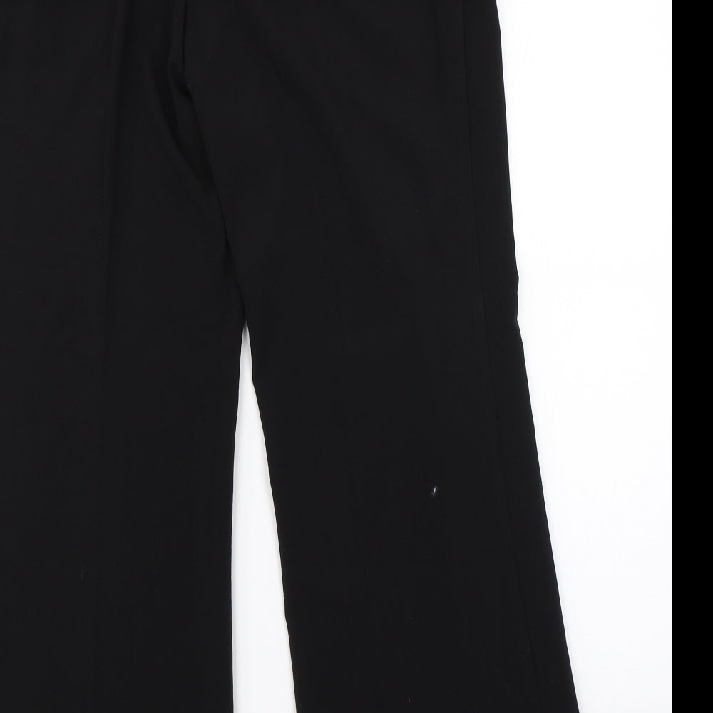 New Look Womens Black   Trousers  Size 12 L26 in