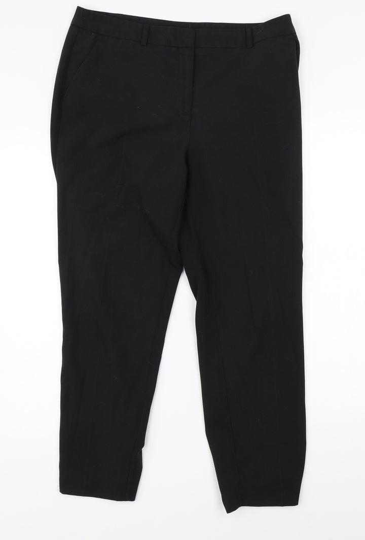 Dorothy Perkins Womens Black   Dress Pants Trousers Size 12 L24 in