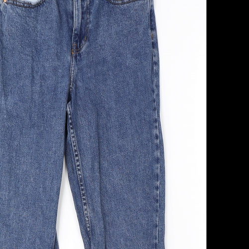 Denim Co Womens Blue  Denim Boyfriend Jeans Size 8 L24 in