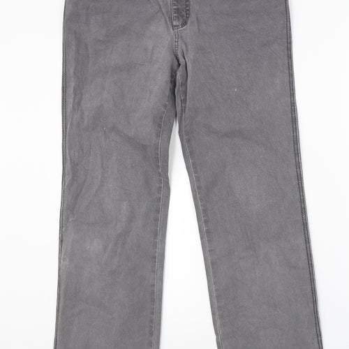 Lafei Neir Womens Grey  Denim Straight Jeans Size 28 in L28 in