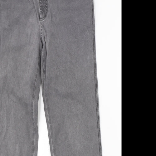 Lafei Neir Womens Grey  Denim Straight Jeans Size 28 in L28 in
