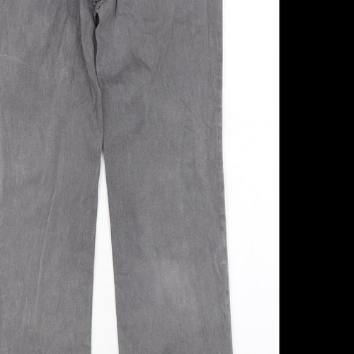 Lafei Neir Womens Grey  Denim Straight Jeans Size 28 in L28 in