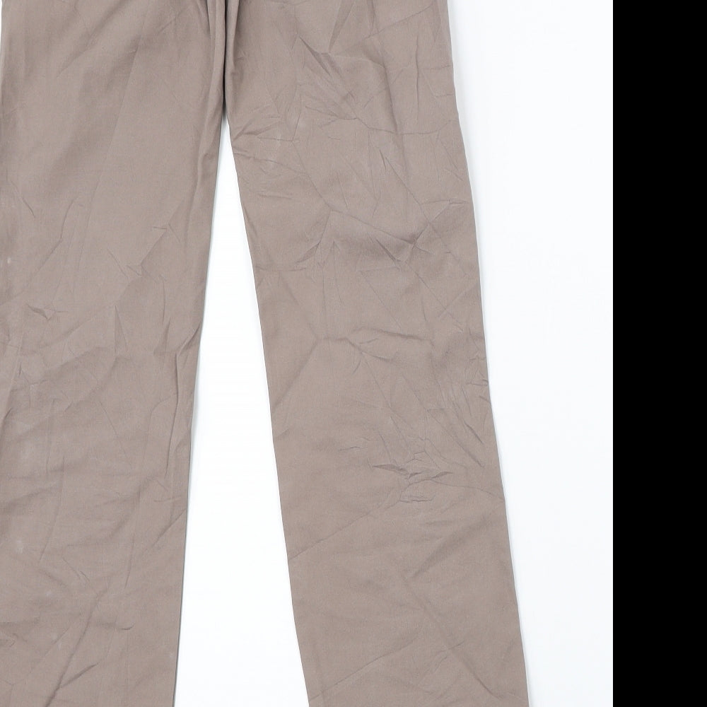 Preworn Girls Brown   Cargo Trousers Size 13 Years