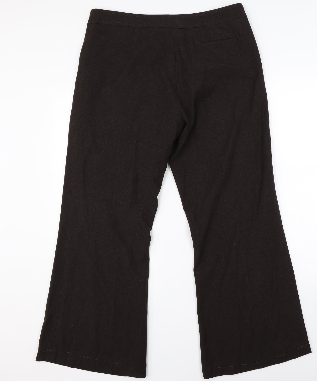 Per Una Womens Brown   Dress Pants Trousers Size 14 L28 in