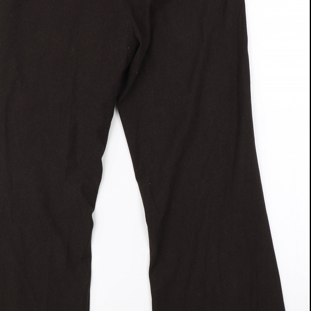 Per Una Womens Brown   Dress Pants Trousers Size 14 L28 in