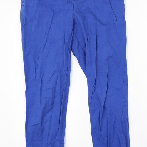 H&M Womens Blue   Straight Jeans Size 8 L26 in