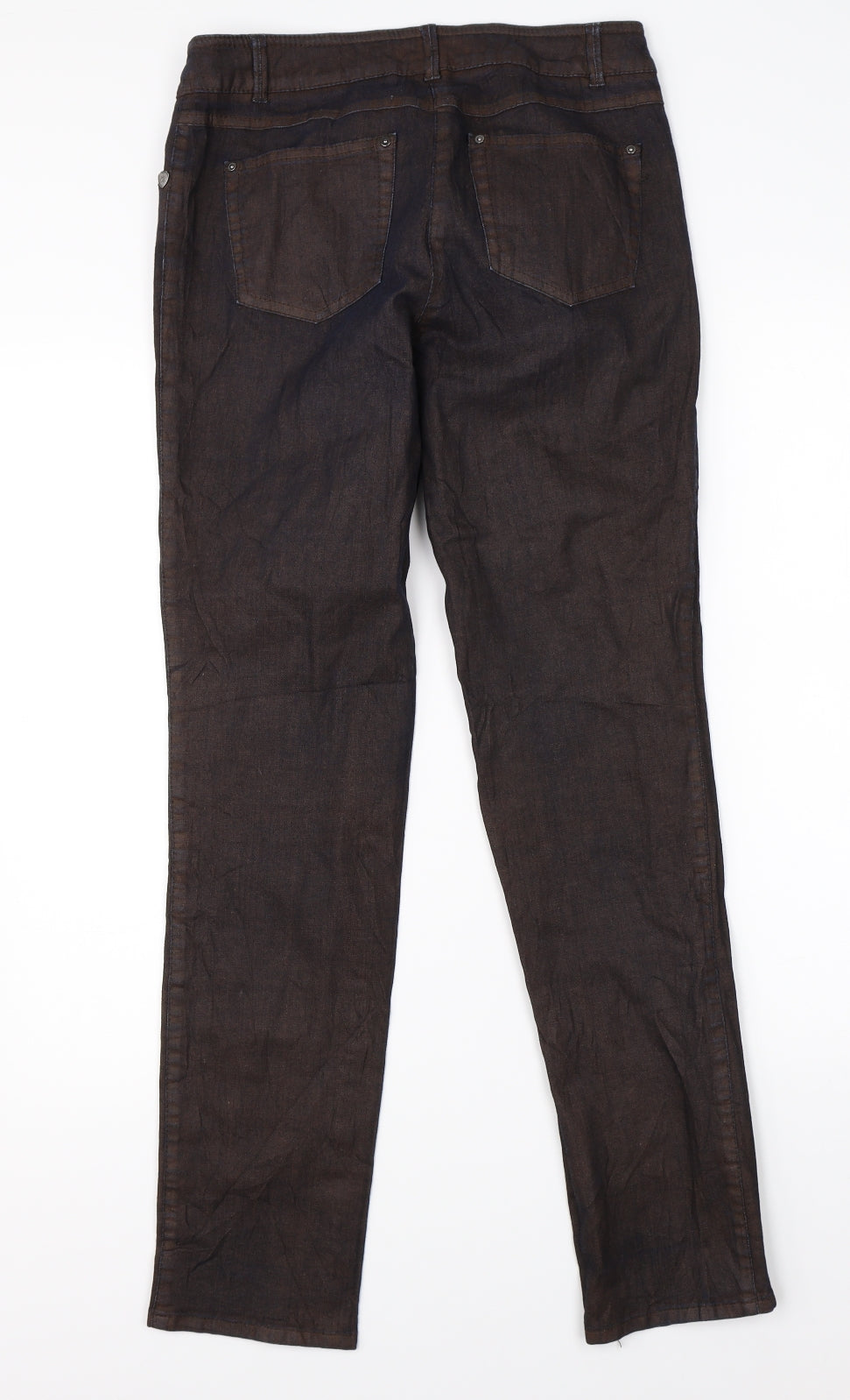 Gerry Webber Womens Brown   Straight Jeans Size 10 L29 in