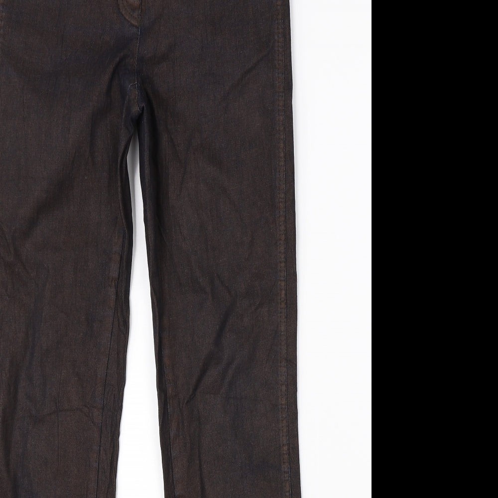 Gerry Webber Womens Brown   Straight Jeans Size 10 L29 in